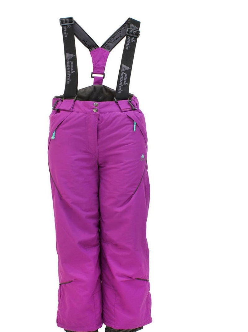 Pantalon de ski fille FAPIX - PEAK MOUNTAIN Violet - Kiabi