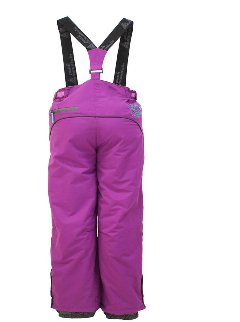Pantalon de ski fille FAPIX - PEAK MOUNTAIN Violet - Kiabi