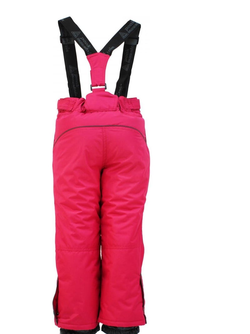 Pantalon de ski fille FEMIX - PEAK MOUNTAIN Rose fushia - Kiabi