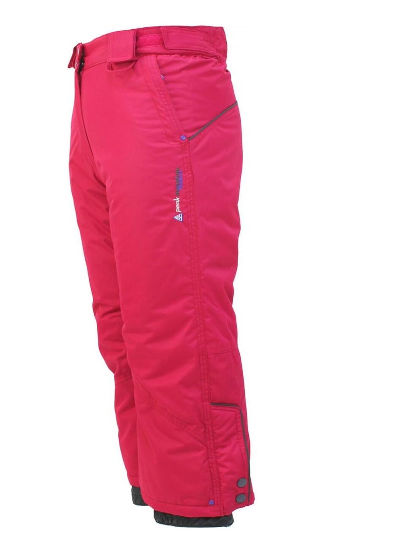 Pantalon de ski fille FEMIX - PEAK MOUNTAIN Rose fushia - Kiabi