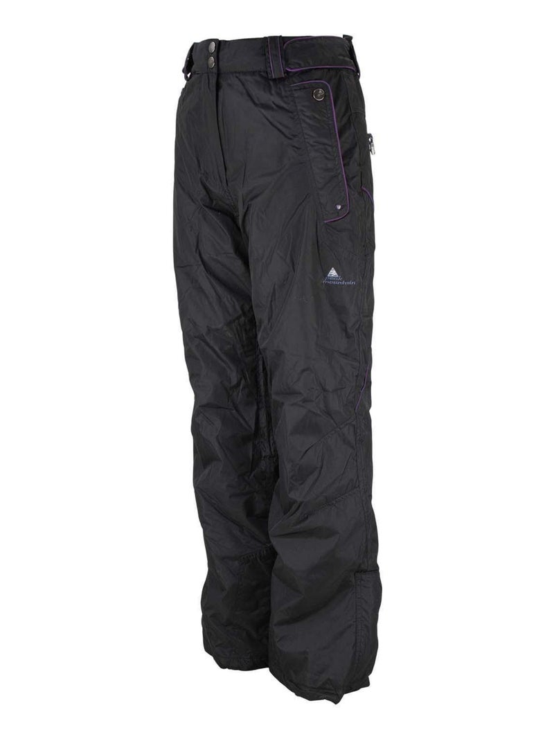 Pantalon de ski fille GACIO - PEAK MOUNTAIN Noir Noir - Kiabi