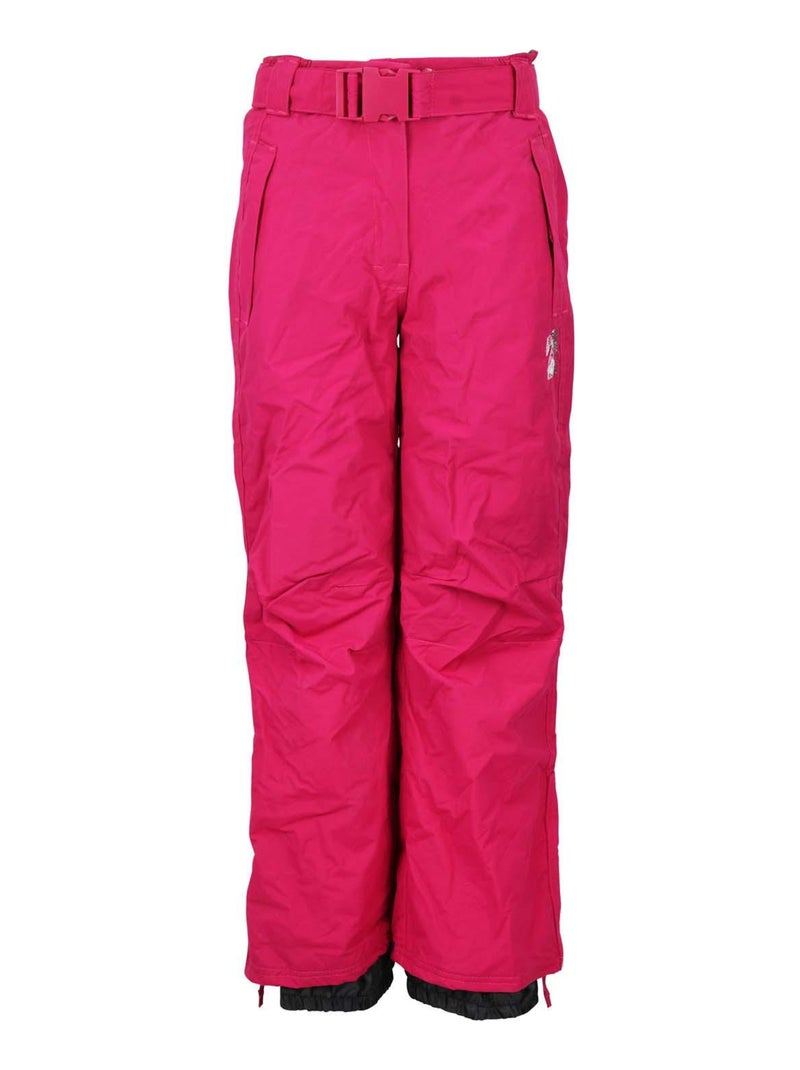 Pantalon de ski fille GARALOX - PEAK MOUNTAIN Rose fushia - Kiabi