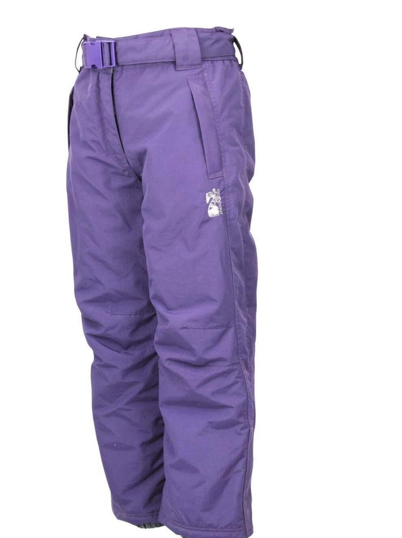 Pantalon de ski fille GARALOX - PEAK MOUNTAIN Violet - Kiabi