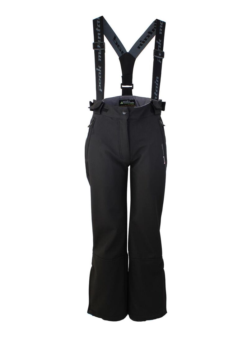 Pantalon de ski fille GASHELL PEAK MOUNTAIN Noir Noir Kiabi