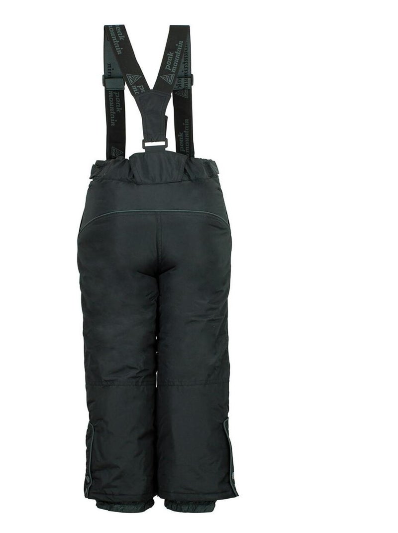 Pantalon de ski fille GEMIX - PEAK MOUNTAIN Noir Noir - Kiabi