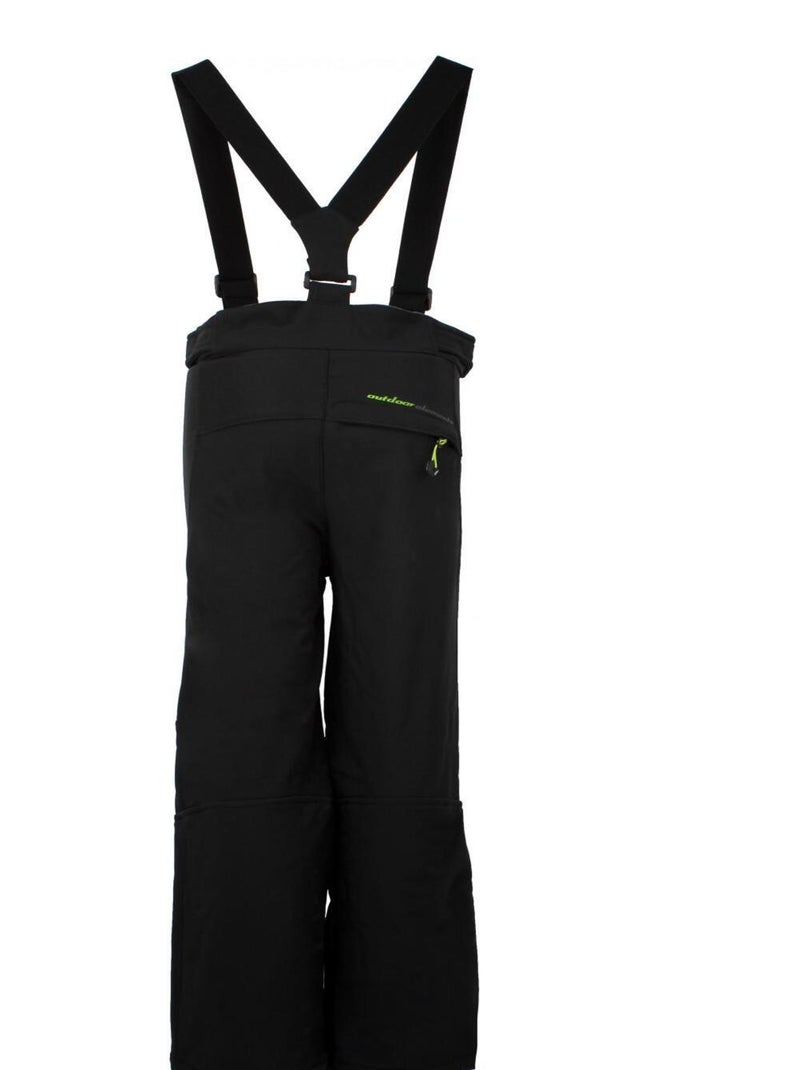Pantalon de ski garçon ECESOFT - PEAK MOUNTAIN Noir Noir - Kiabi