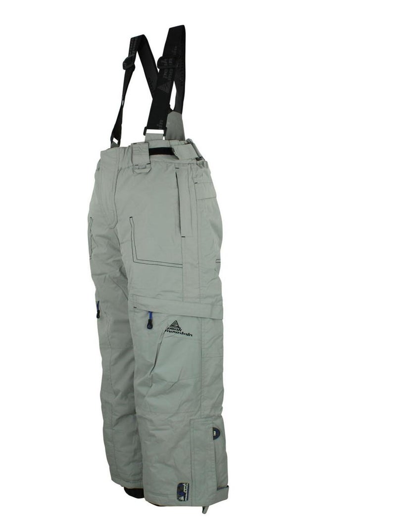 Pantalon de ski garçon ECLOSS - PEAK MOUNTAIN Gris - Kiabi