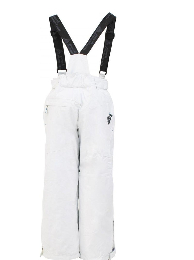 Pantalon de ski garçon EDAL - PEAK MOUNTAIN Blanc - Kiabi