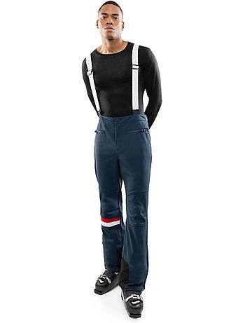 Pantalon de ski rétro à bretelles homme homme parsenn