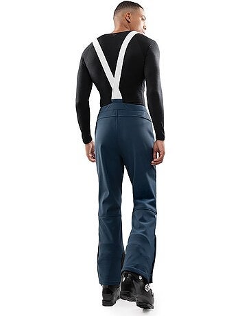 Pantalon de ski rétro à bretelles homme homme parsenn