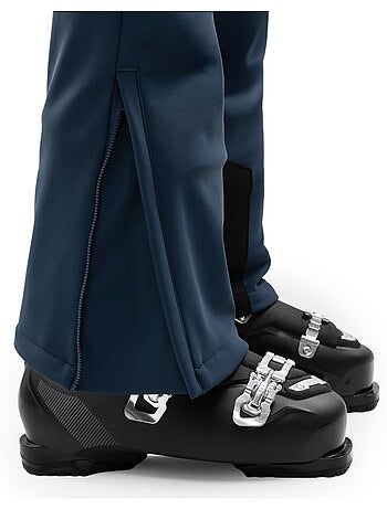 Pantalon de ski rétro à bretelles homme homme parsenn