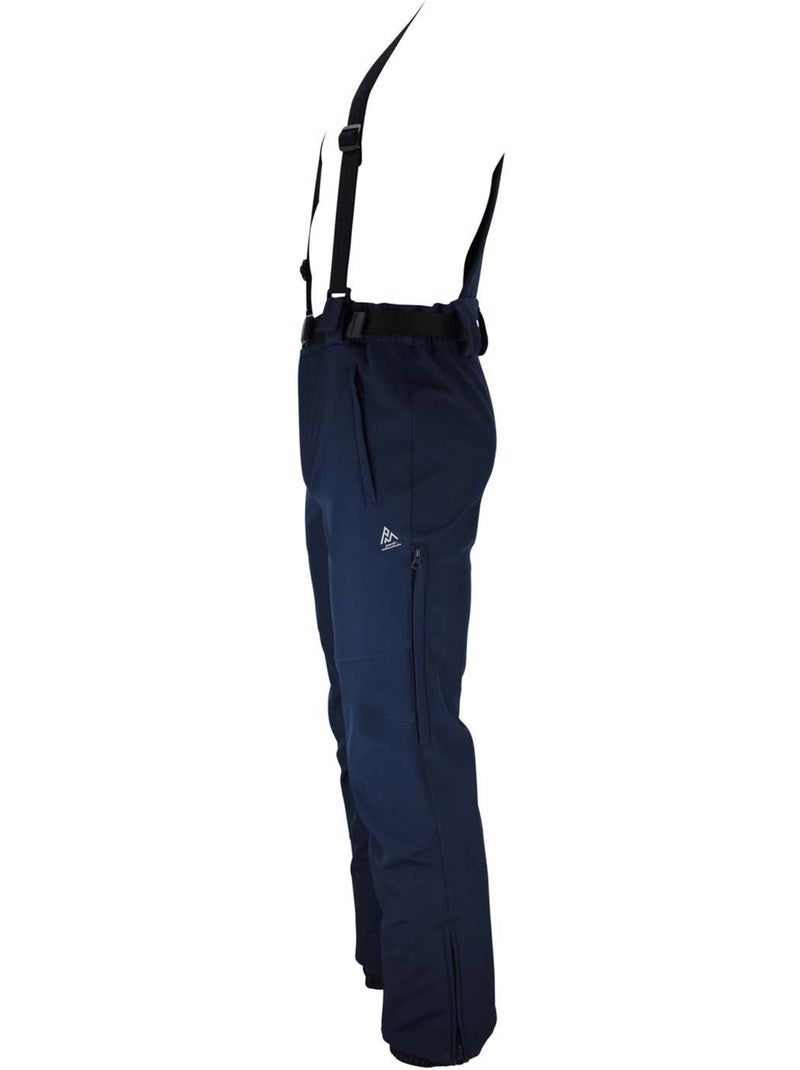 Pantalon de ski softshell   CANDALO - PEAK MOUNTAIN Bleu marine - Kiabi