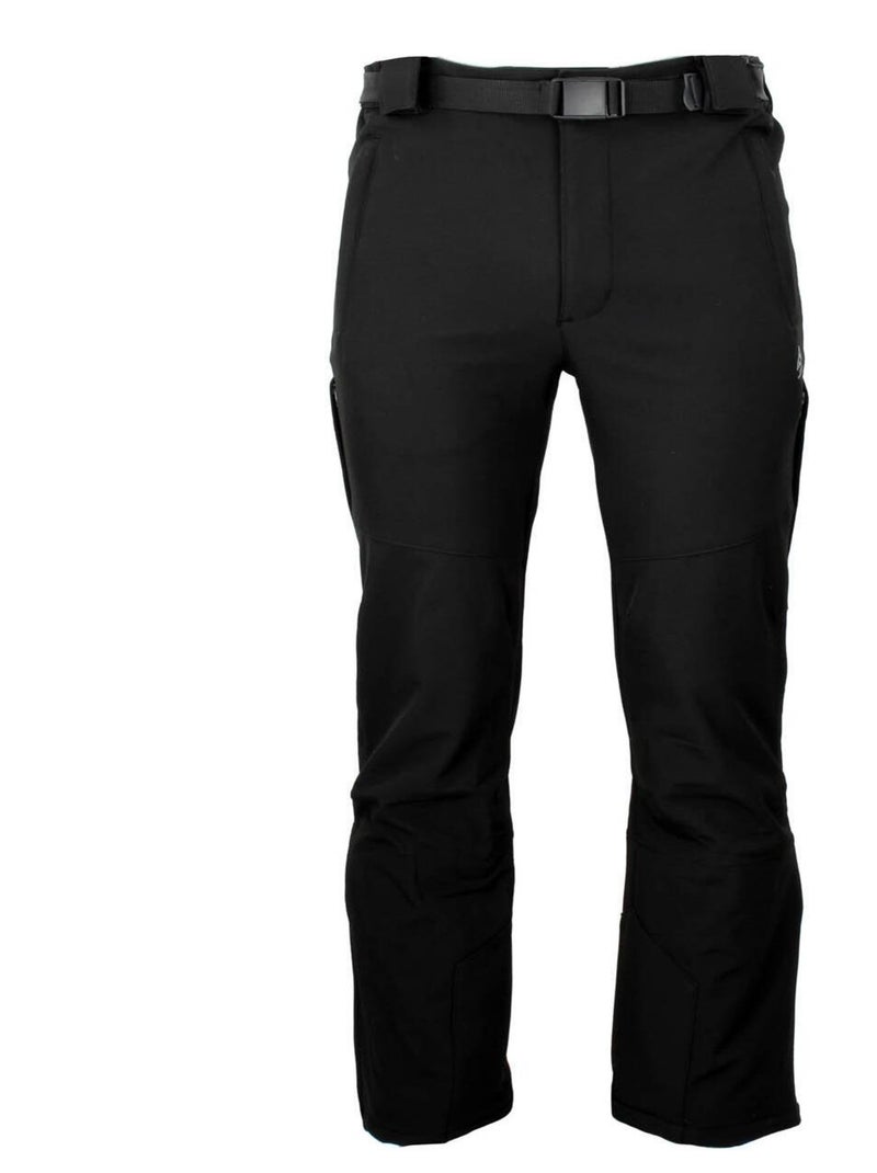 Pantalon de ski softshell   CANDALO - PEAK MOUNTAIN Noir Noir - Kiabi