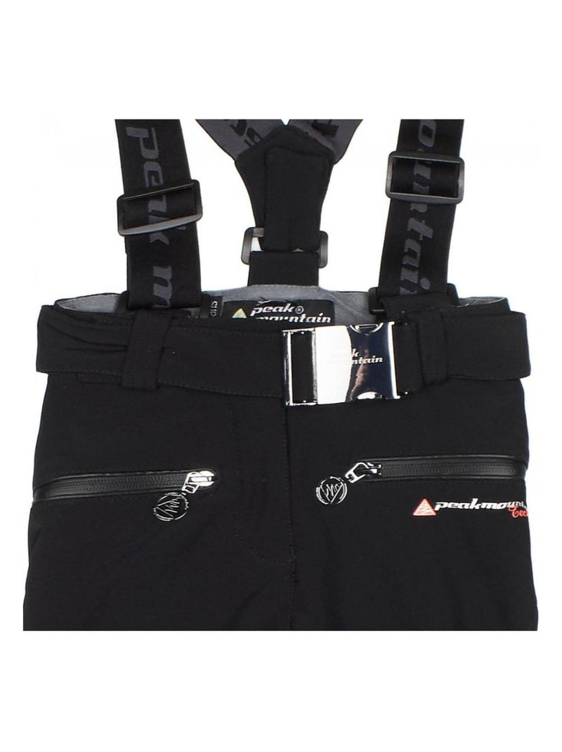 Pantalon de ski softshell fille FAFUZZA - PEAK MOUNTAIN Noir Noir - Kiabi