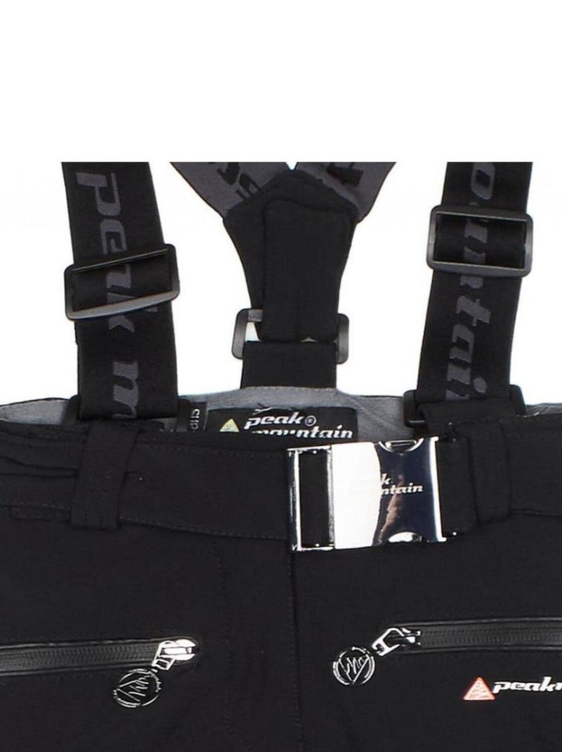 Pantalon de ski softshell fille GAFUZZA - PEAK MOUNTAIN Noir Noir - Kiabi
