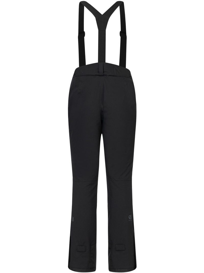 Pantalon de ski uni à bretelels ajustables effused - dare 2b Noir - Kiabi