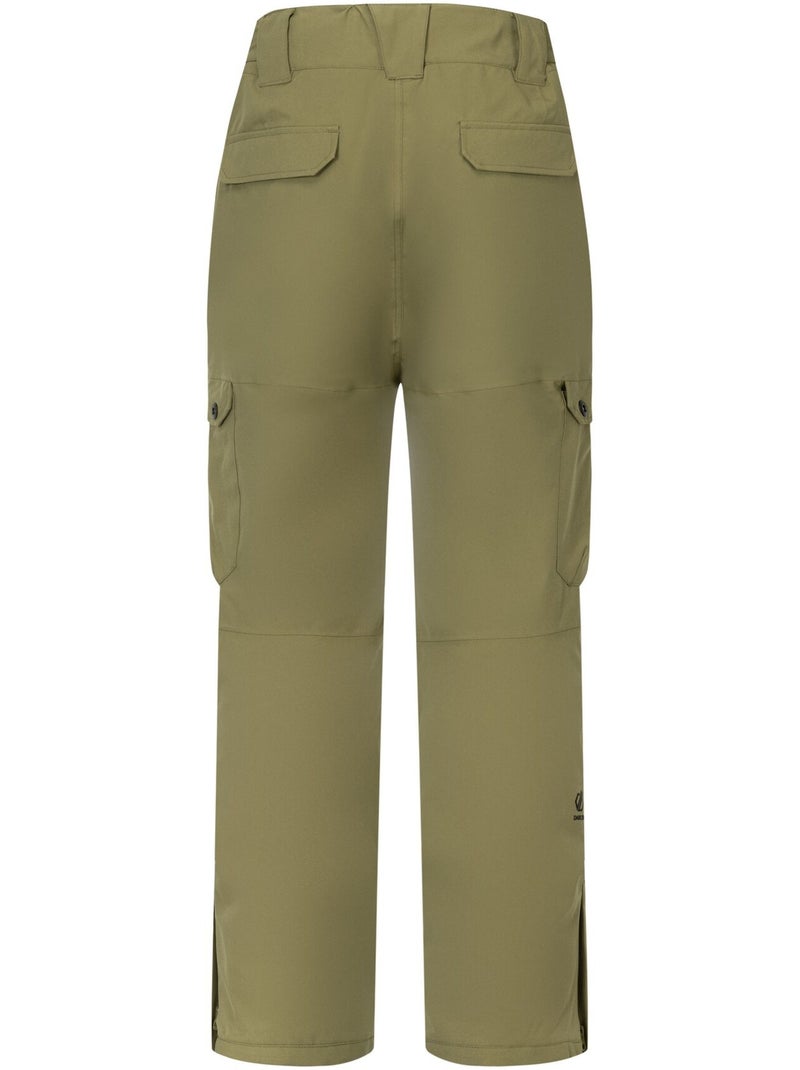 Pantalon de ski uni à taille élastiquée et ajustable baseplate - dare 2b Kaki - Kiabi
