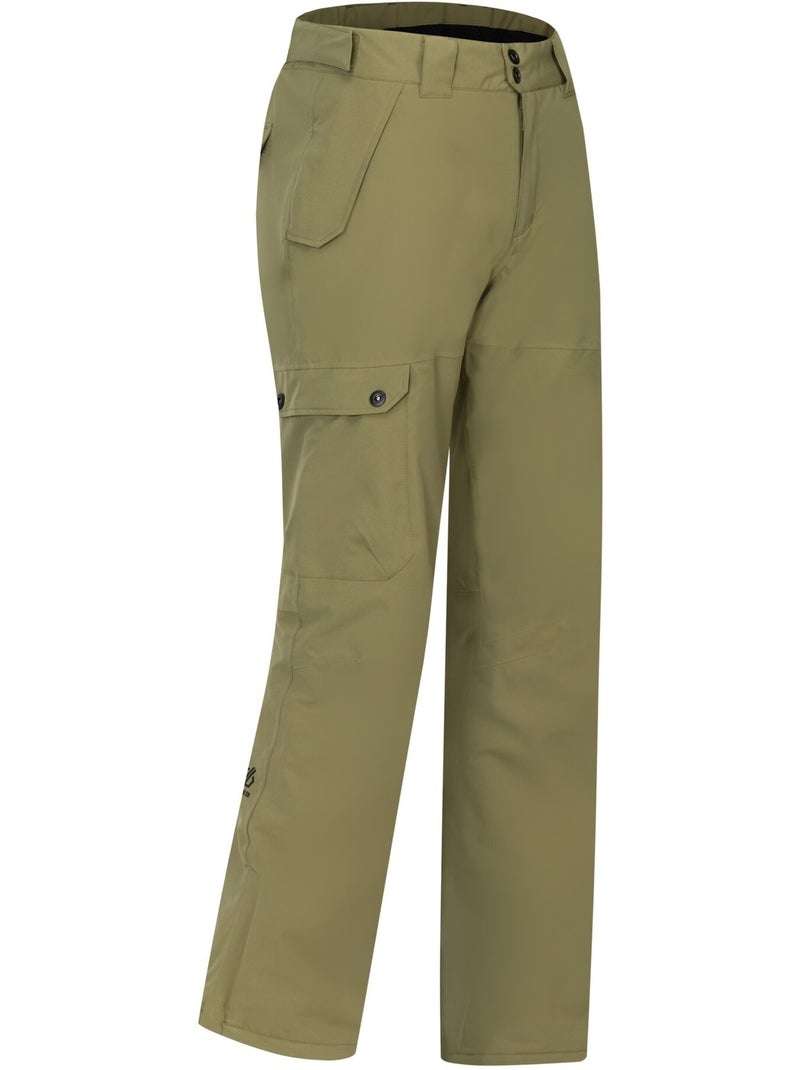 Pantalon de ski uni à taille élastiquée et ajustable baseplate - dare 2b Kaki - Kiabi