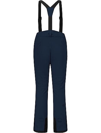 Pantalon de ski uni et extensible à taille et bretelles ajustables effused - dare 2b