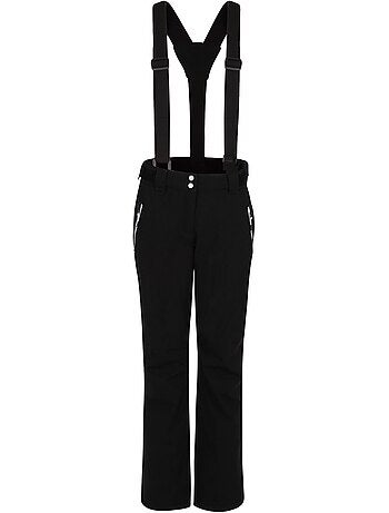 Pantalon de ski uni et extensible à taille et bretelles ajustables effused - dare 2b