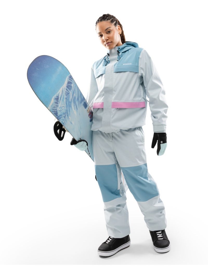 Pantalon de snowboard oversize femme femme p4-w yama light Bleu - Kiabi