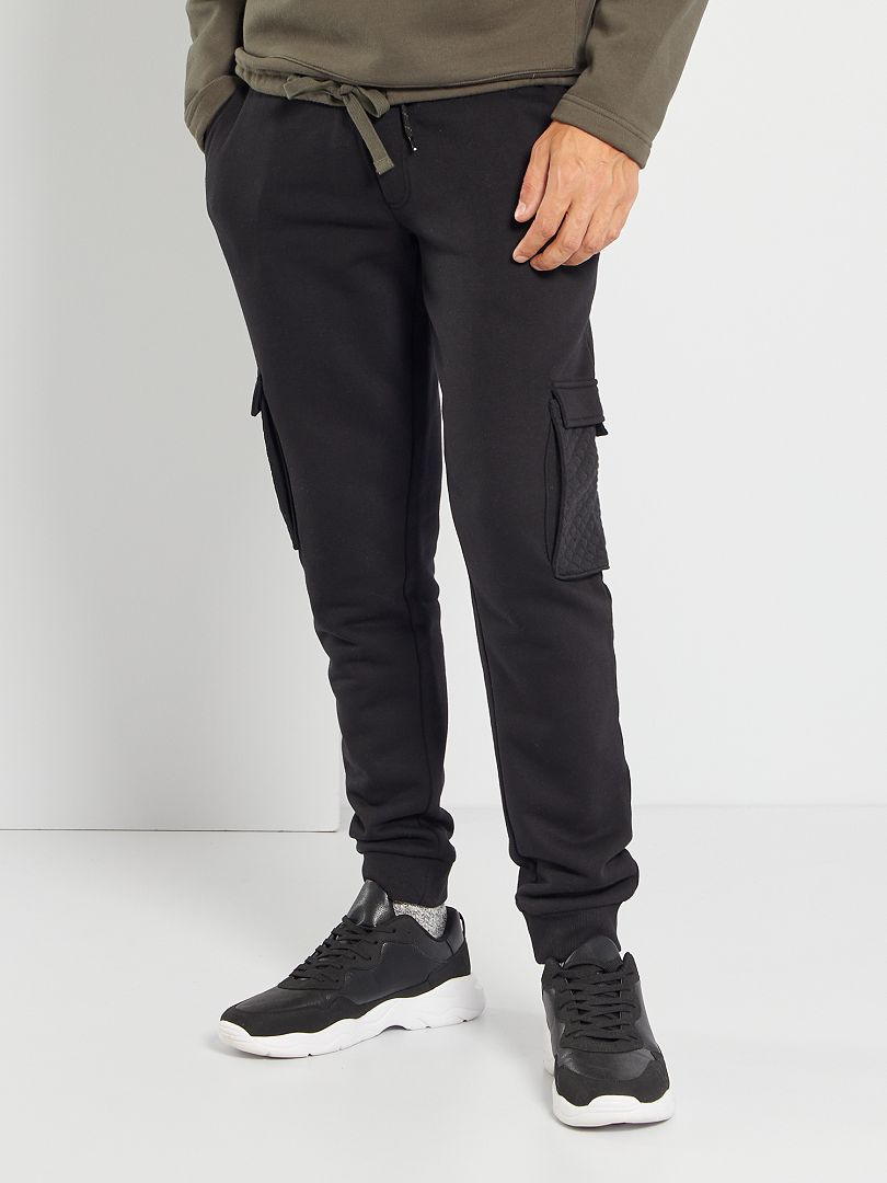 Pantalon de sport battle noir - Kiabi