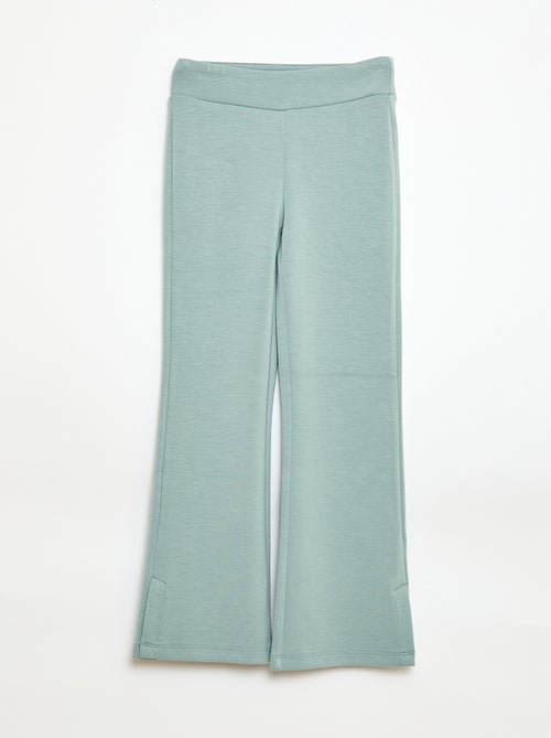Pantalon de sport coupe flare - Kiabi