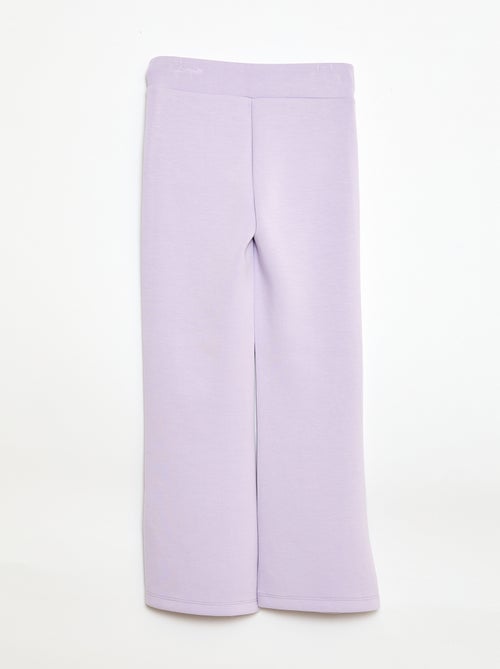 Pantalon de sport coupe flare - Kiabi