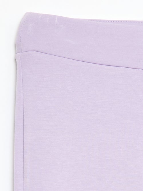 Pantalon de sport coupe flare - Kiabi