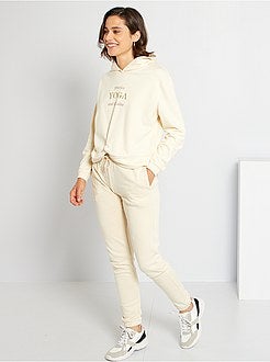 Pantalon Molleton Femme KANABEACH Modèle 'monchoco' - Taille 38 (W28), Bleu, Neuf Avec étiquettes