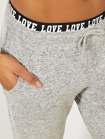 Pantalon de sport en molleton - Kiabi