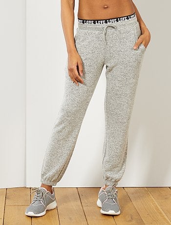 Pantalon de sport en molleton - Kiabi