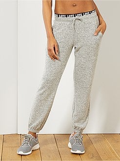Pantalon de sport en molleton - Kiabi