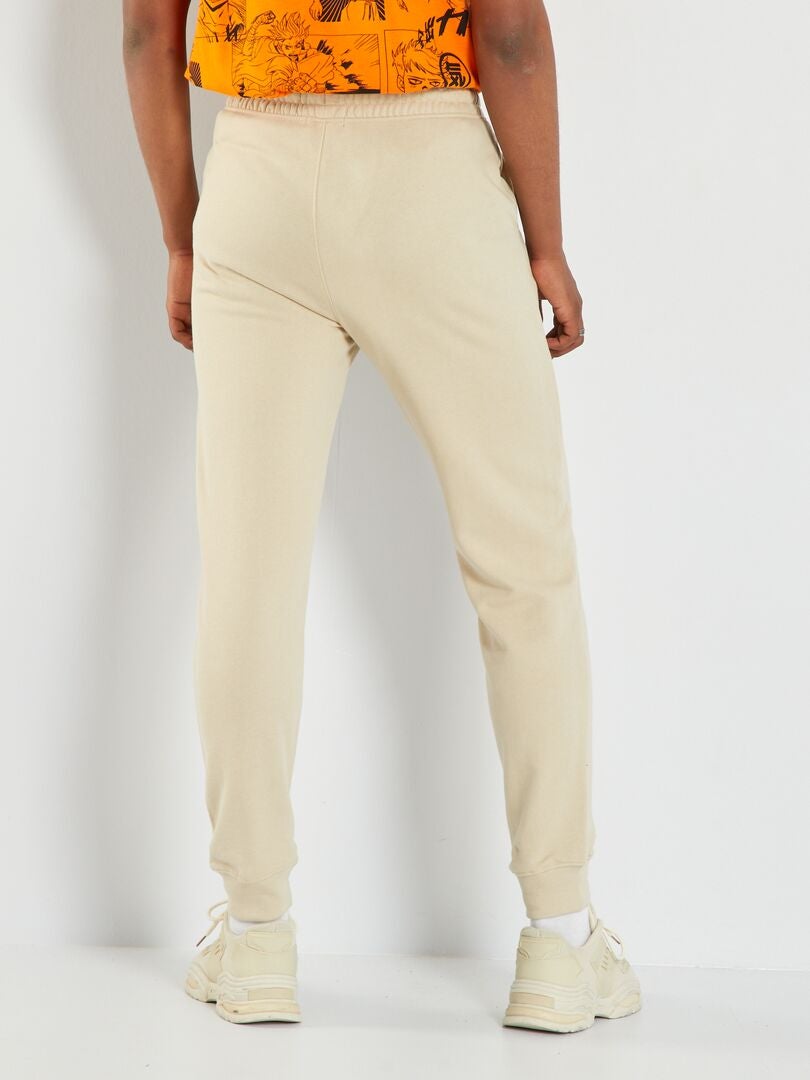Pantalon de sport regular Beige - Kiabi