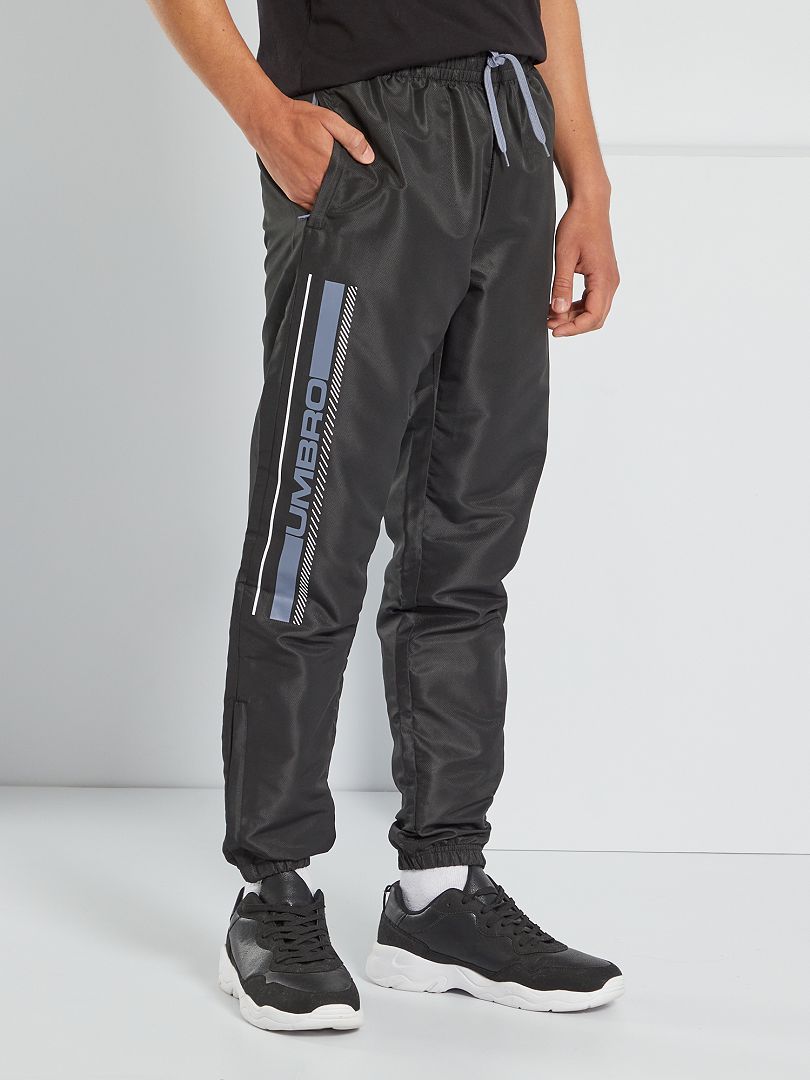 Pantalon de sport 'Umbro' en microfibre Noir - Kiabi