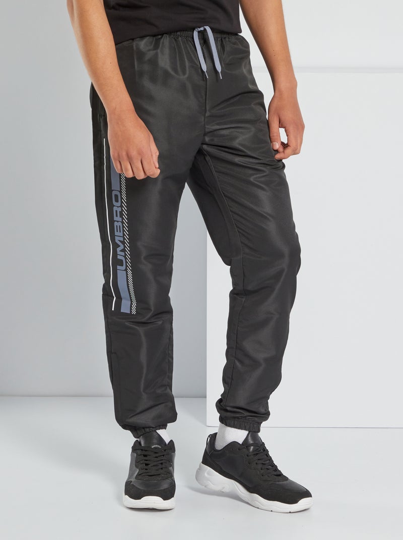 Pantalon de sport 'Umbro' en microfibre Noir - Kiabi