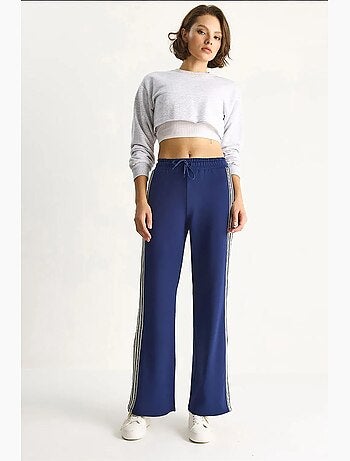 Pantalon de survêtement à enfiler à jambe large lucci
