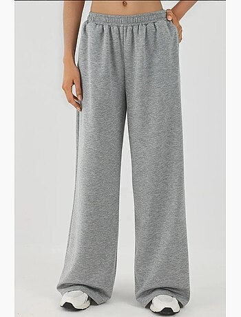 Pantalon de survêtement à jambe large et taille élastique hiccup