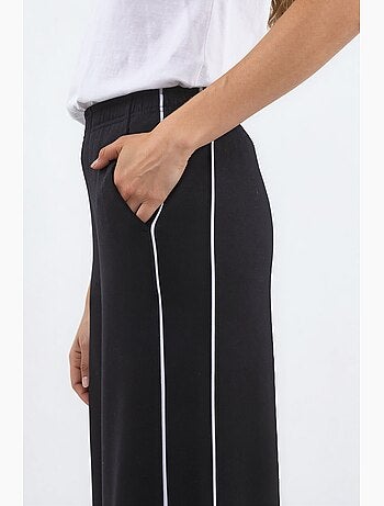 Pantalon de survêtement à jambes larges à enfiler pour tous les jours hiccup