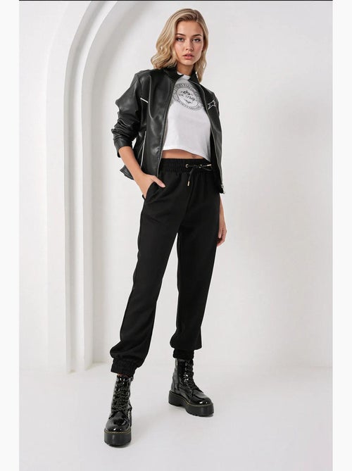 Pantalon de survêtement à revers bdart - Kiabi Pantalon de survêtement à revers bdart - Kiabi