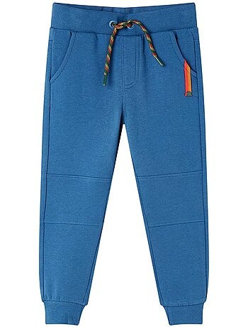 Pantalon de survêtement avec doublure polaire foncé - vidaxl