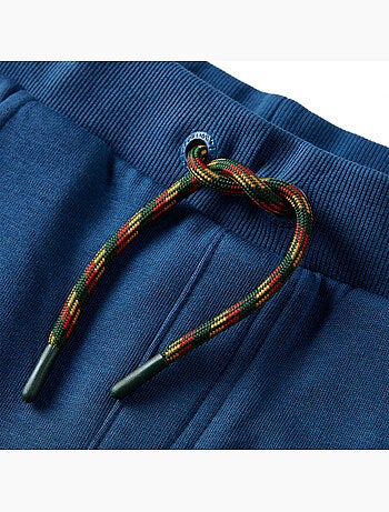 Pantalon de survêtement avec doublure polaire foncé - vidaxl