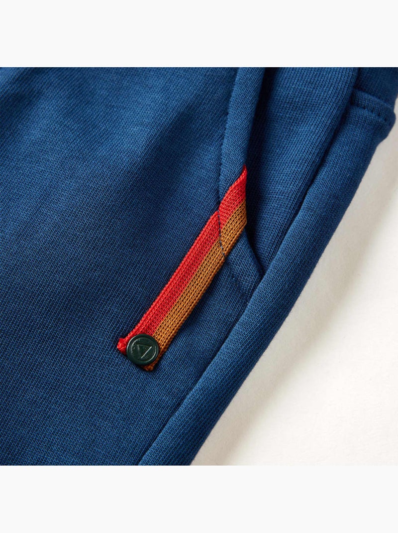 Pantalon de survêtement avec doublure polaire foncé - vidaxl Bleu - Kiabi