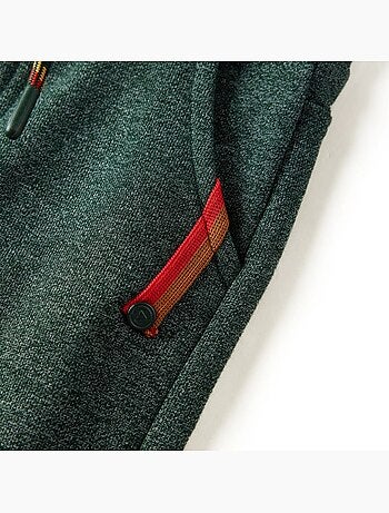 Pantalon de survêtement avec doublure polaire foncé - vidaxl