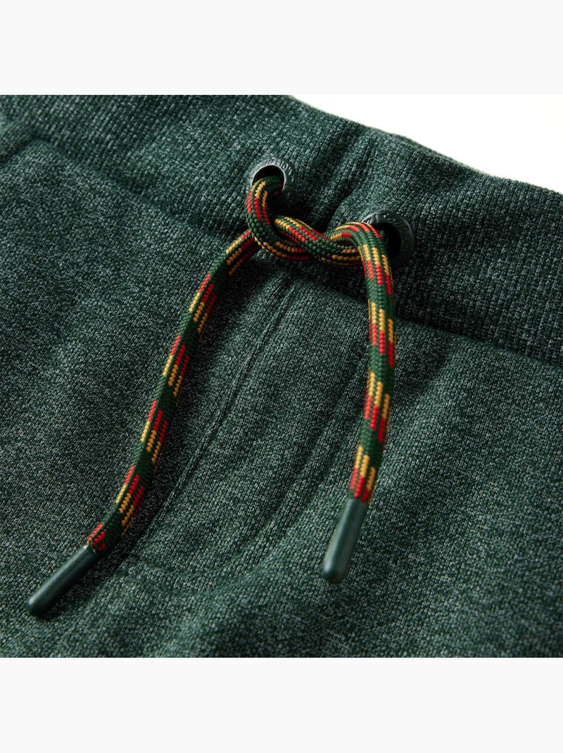 Pantalon de survêtement avec doublure polaire foncé - vidaxl Vert - Kiabi