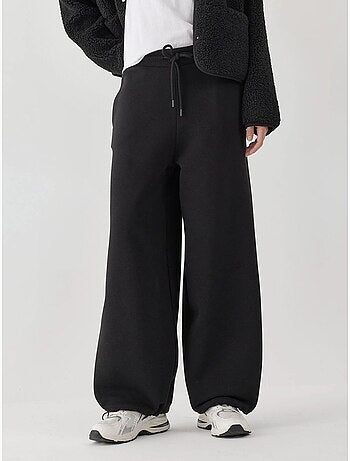 Pantalon de survêtement basique à coupe ajustée et surélevée hiccup