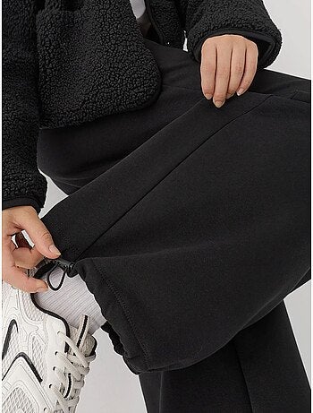 Pantalon de survêtement basique à coupe ajustée et surélevée hiccup