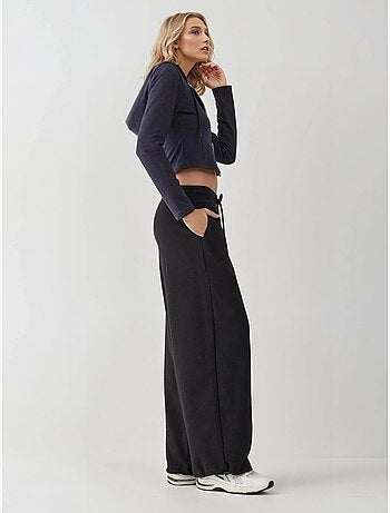 Pantalon de survêtement basique à coupe ajustée et surélevée hiccup