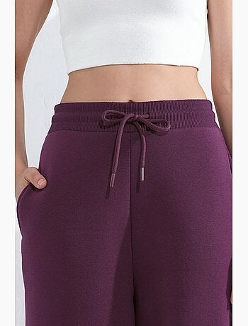Pantalon de survêtement basique à coupe ajustée et surélevée hiccup