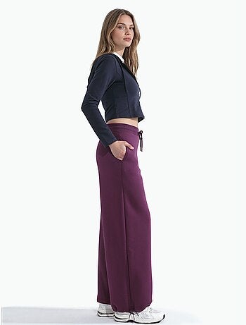 Pantalon de survêtement basique à coupe ajustée et surélevée hiccup